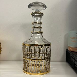 Imperial Glass 22k Shoji Decanter